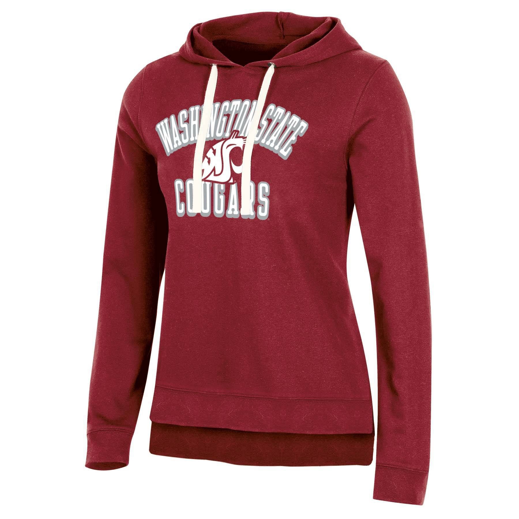 slide 1 of 2, NCAA Washington State Cougars Women's Fleece Hooded Sweatshirt - XL, 1 ct