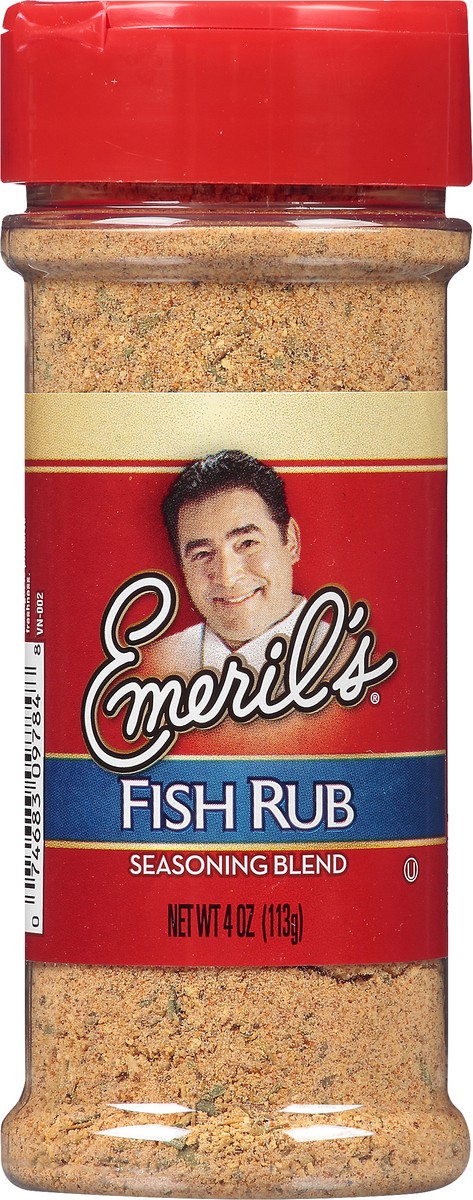 slide 8 of 12, Emeril's Fish Rub Seasoning Blend 4 oz. Shaker, 4 oz