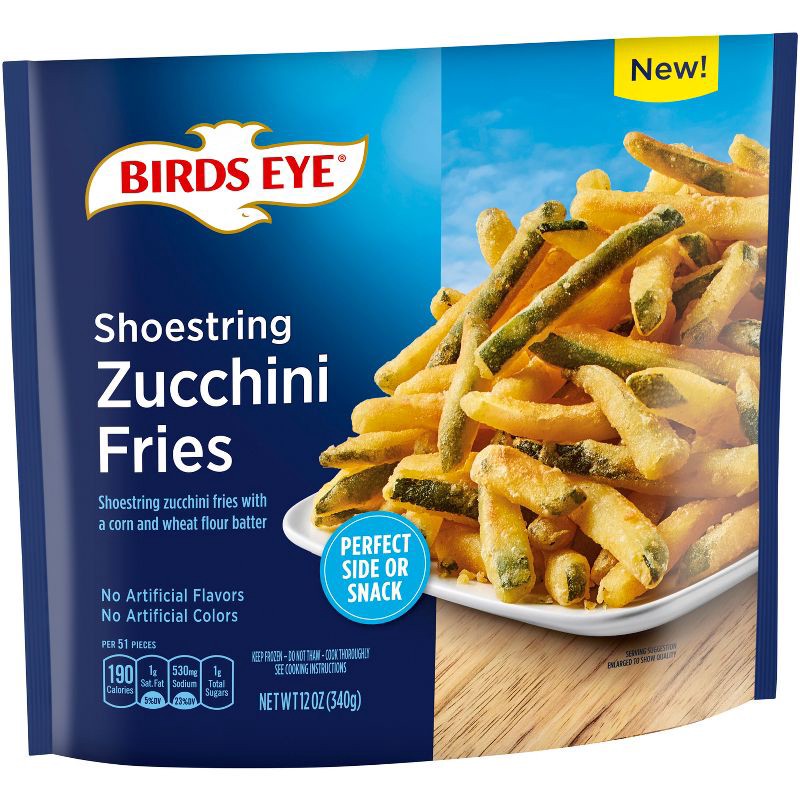 slide 2 of 5, Birds Eye Shoestring Frozen Zucchini Fries - 12oz, 12 oz