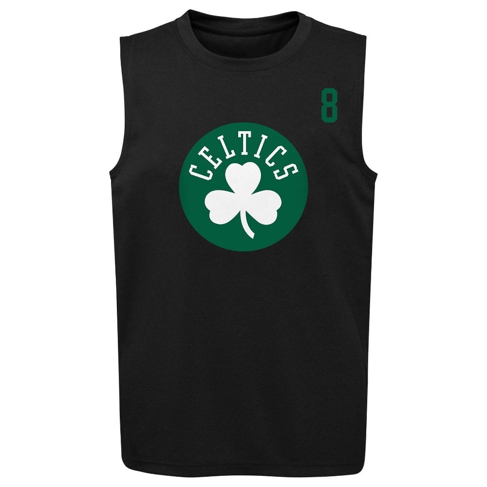 slide 2 of 3, NBA Boston Celtics Boys' Synthetic Tank - XL, 1 ct