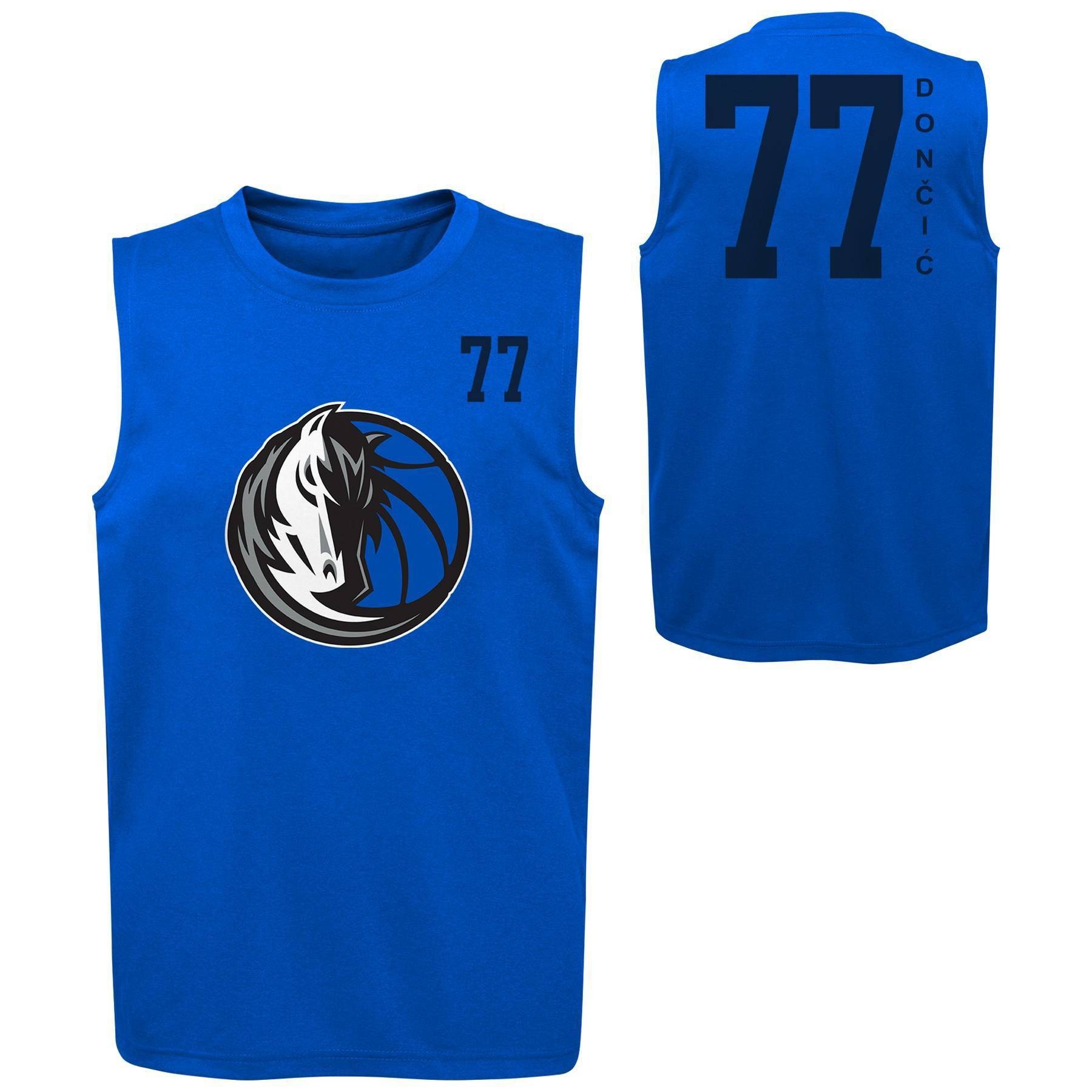 slide 1 of 3, NBA Dallas Mavericks Boys' Synthetic Tank - XL, 1 ct