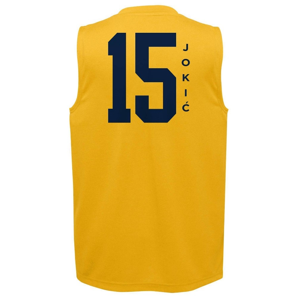 slide 3 of 3, NBA Denver Nuggets Boys' Synthetic Tank - XL, 1 ct