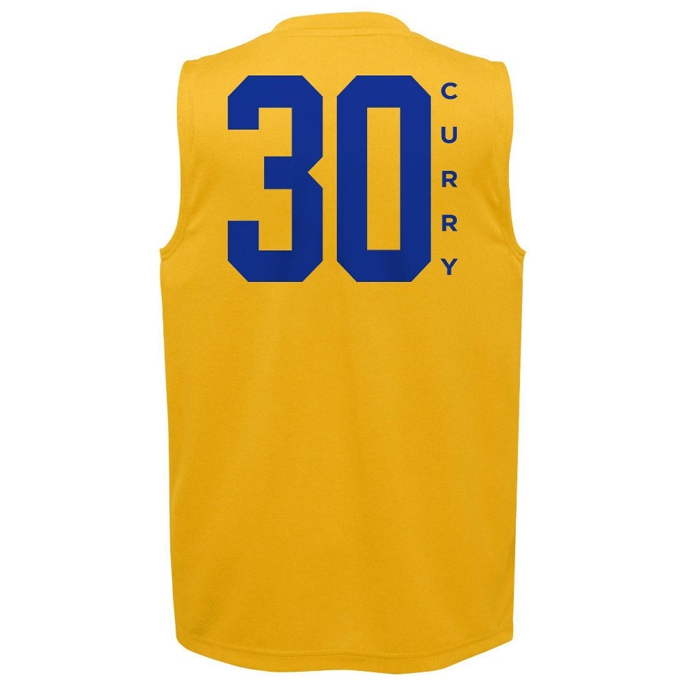 slide 3 of 3, NBA Golden State Warriors Boys' Synthetic Tank - XL, 1 ct