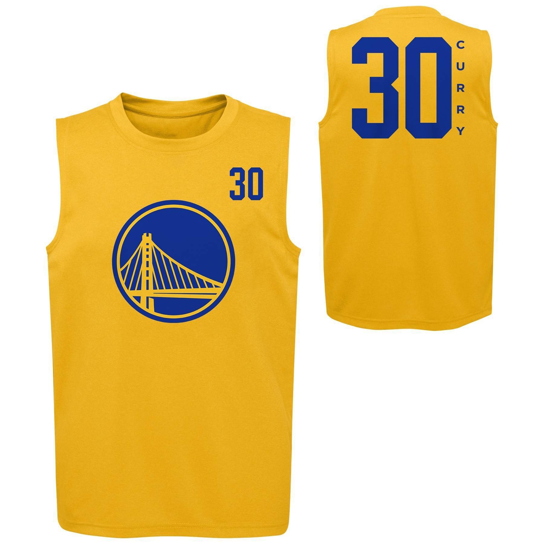 slide 1 of 3, NBA Golden State Warriors Boys' Synthetic Tank - XL, 1 ct