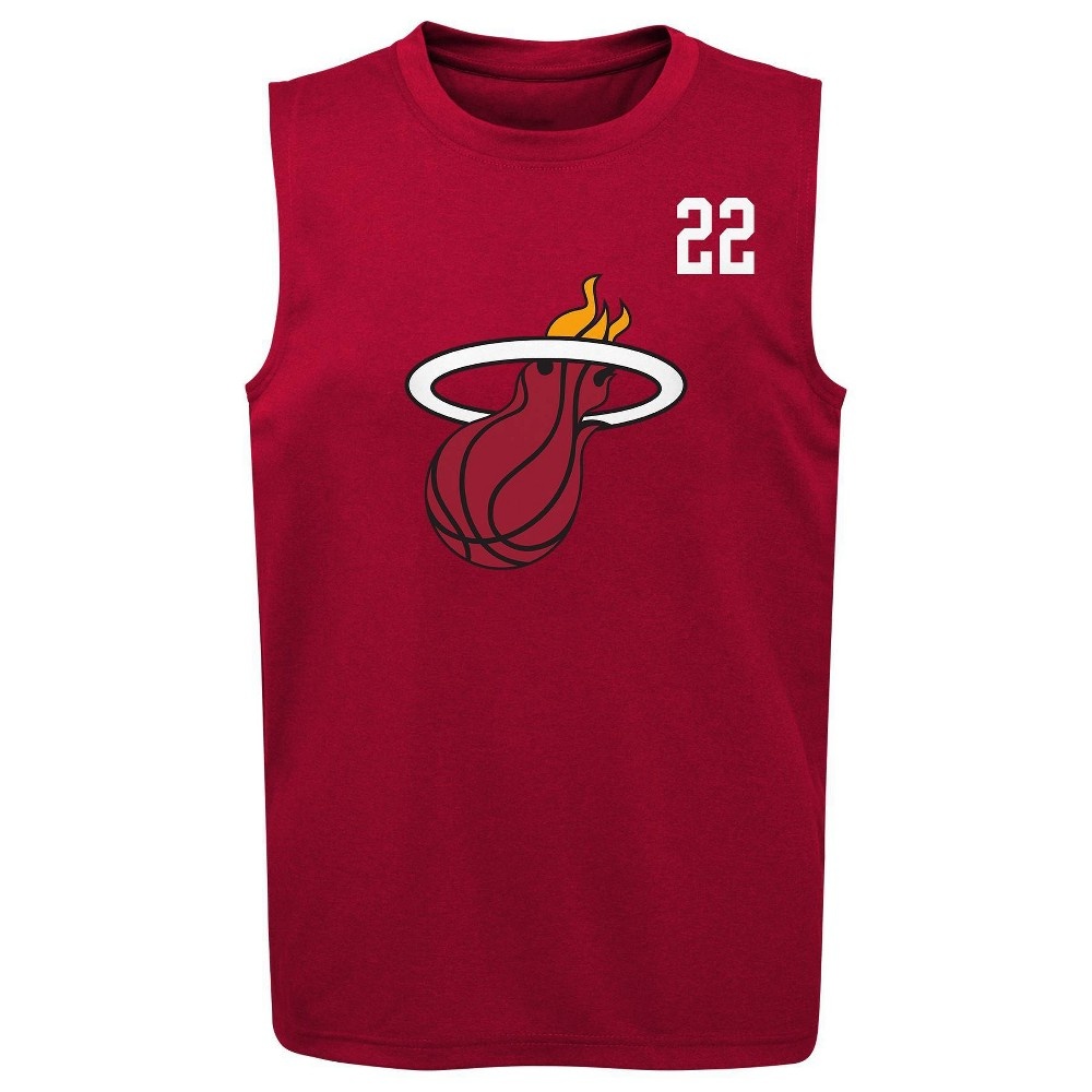 slide 2 of 3, NBA Miami Heat Boys' Synthetic Tank - XL, 1 ct