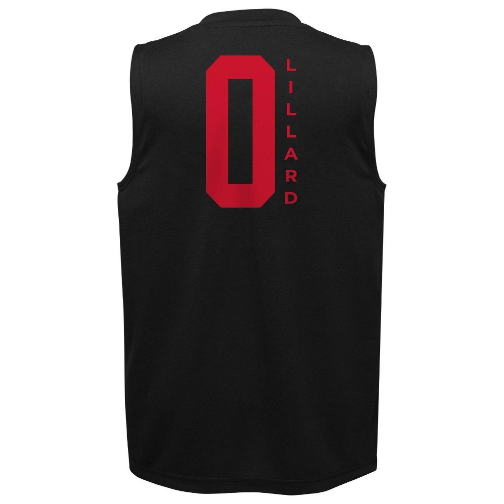 slide 3 of 3, NBA Portland Trail Blazers Boys' Synthetic Tank - XL, 1 ct