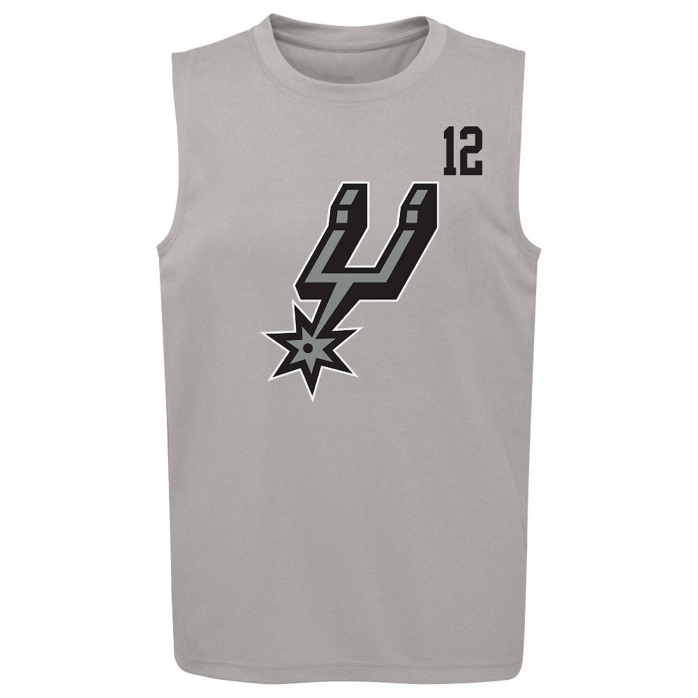 slide 2 of 3, NBA San Antonio Spurs Boys' Synthetic Tank - XL, 1 ct