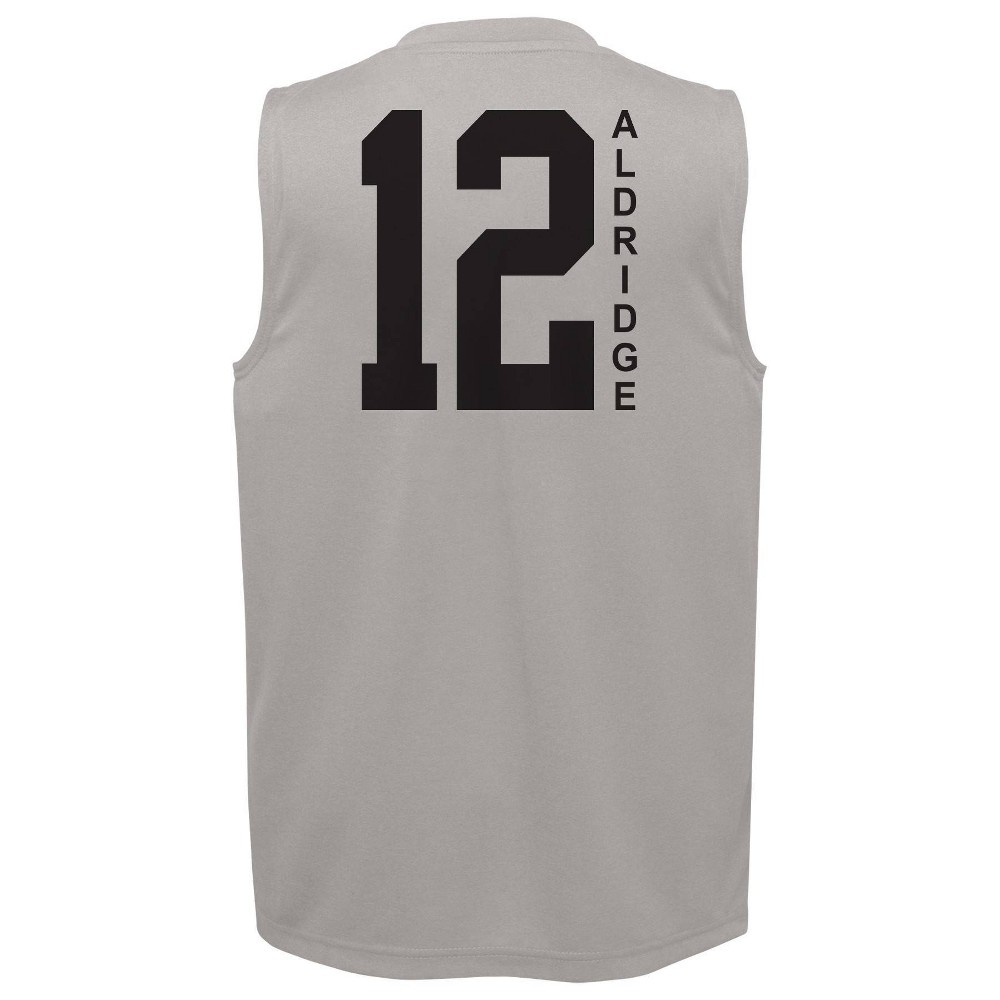 slide 3 of 3, NBA San Antonio Spurs Boys' Synthetic Tank - XL, 1 ct