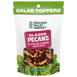 Orchard Valley Harvest Glazed Pecans Salad Toppers - 3.5oz