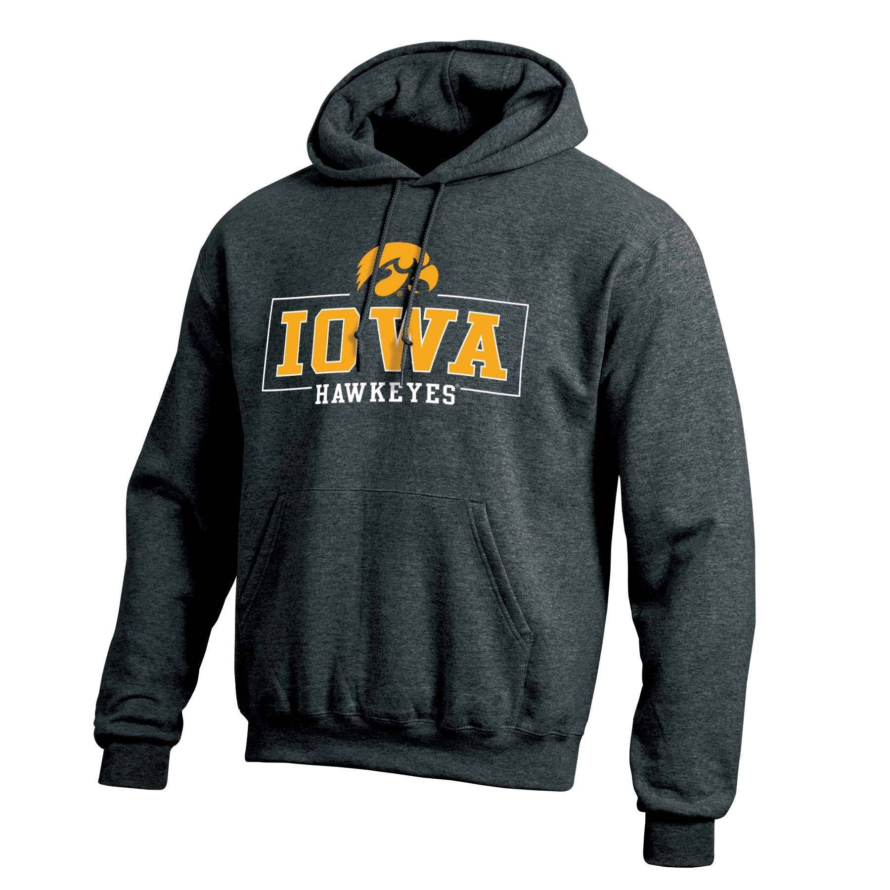 slide 1 of 3, NCAA Iowa Hawkeyes Men's Cotton Hoodie - XL, 1 ct