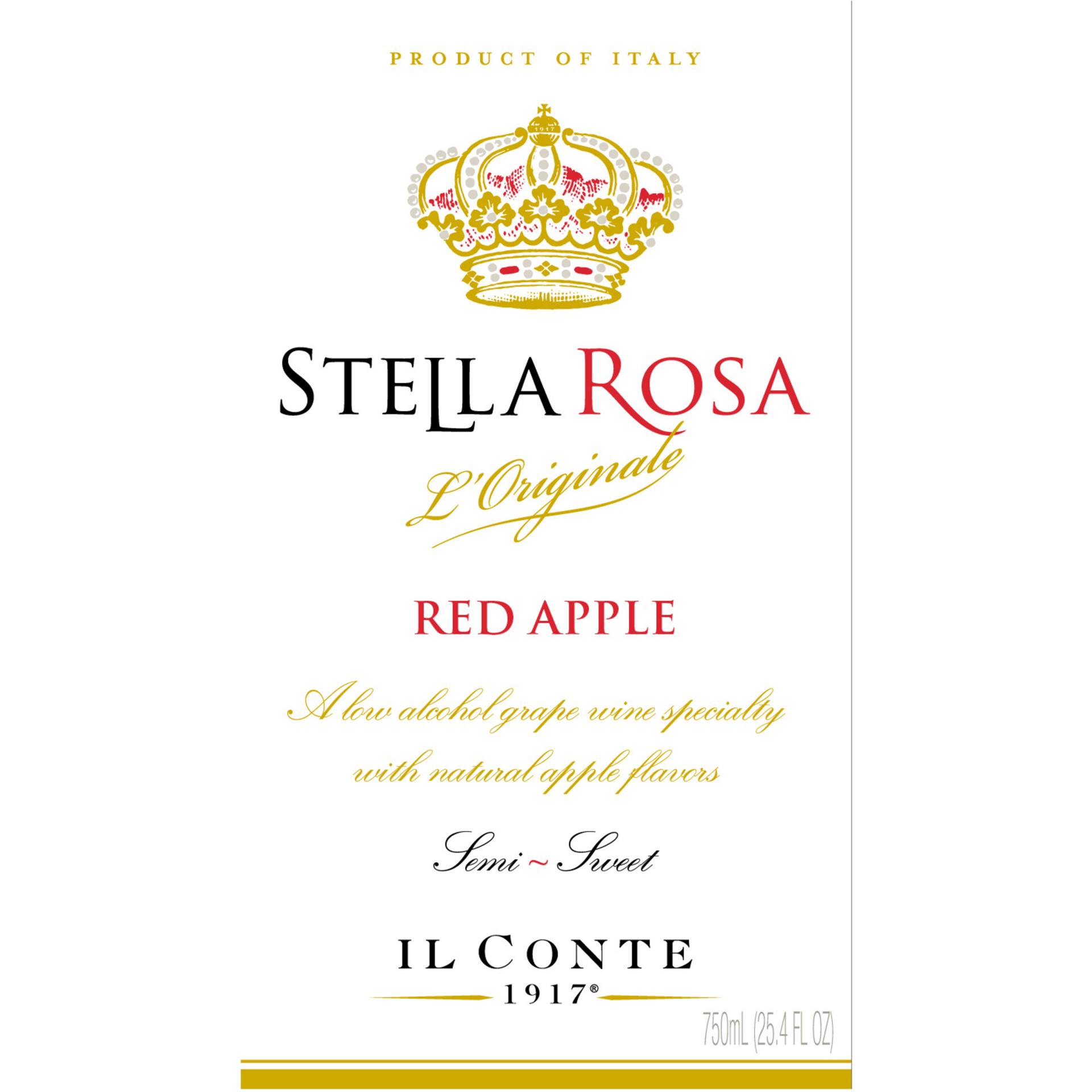 slide 4 of 9, Stella Rosa Red Apple Semi-Sweet White Wine 750 ml, 750 ml