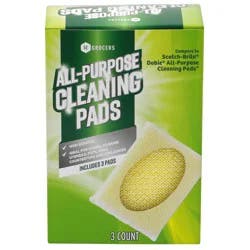 Se Grocers All Purpose Cleaning Pad 3 Count