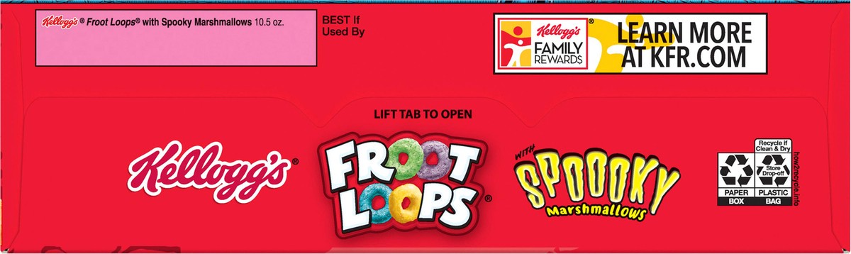 slide 8 of 8, Froot Loops Halloween Cereal, 10.5 oz