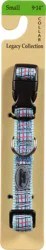 Legacy Collection Small Blue Plaid Collar 1 ea