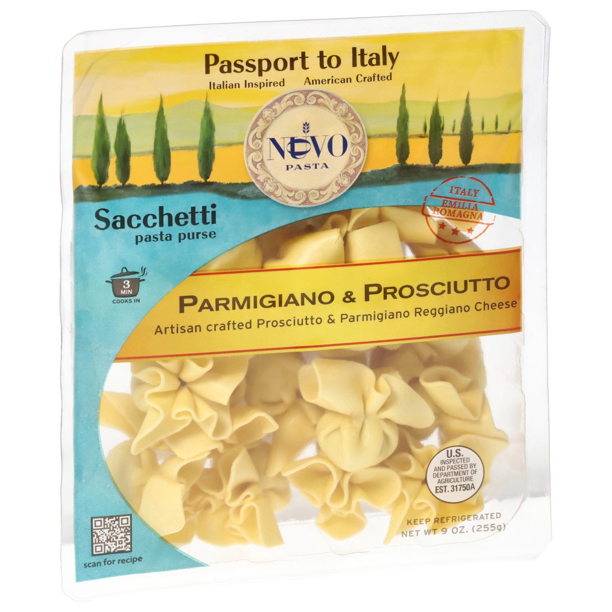 slide 9 of 13, Nuovo Parmigiano & Prosciutto Sacchetti - 9 oz, 9 oz