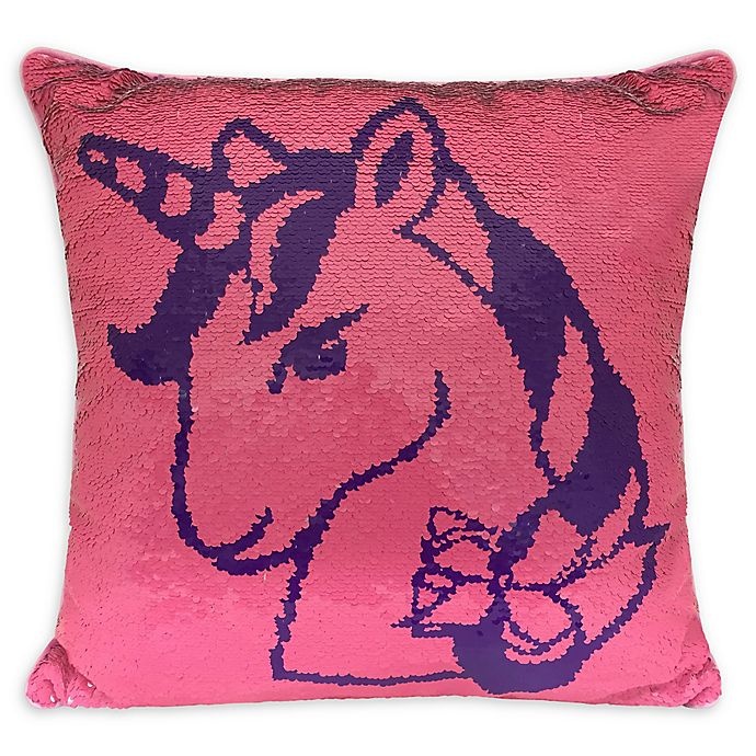 slide 1 of 2, JoJo Siwa Unicorn Throw Pillow, 1 ct