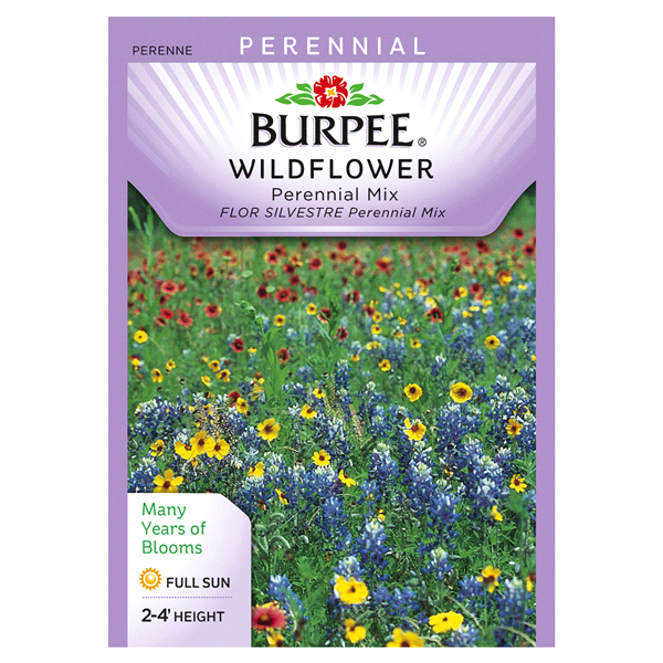 slide 1 of 1, Burpee Wildflower Perennial Mix Seed Packet, 1 ct