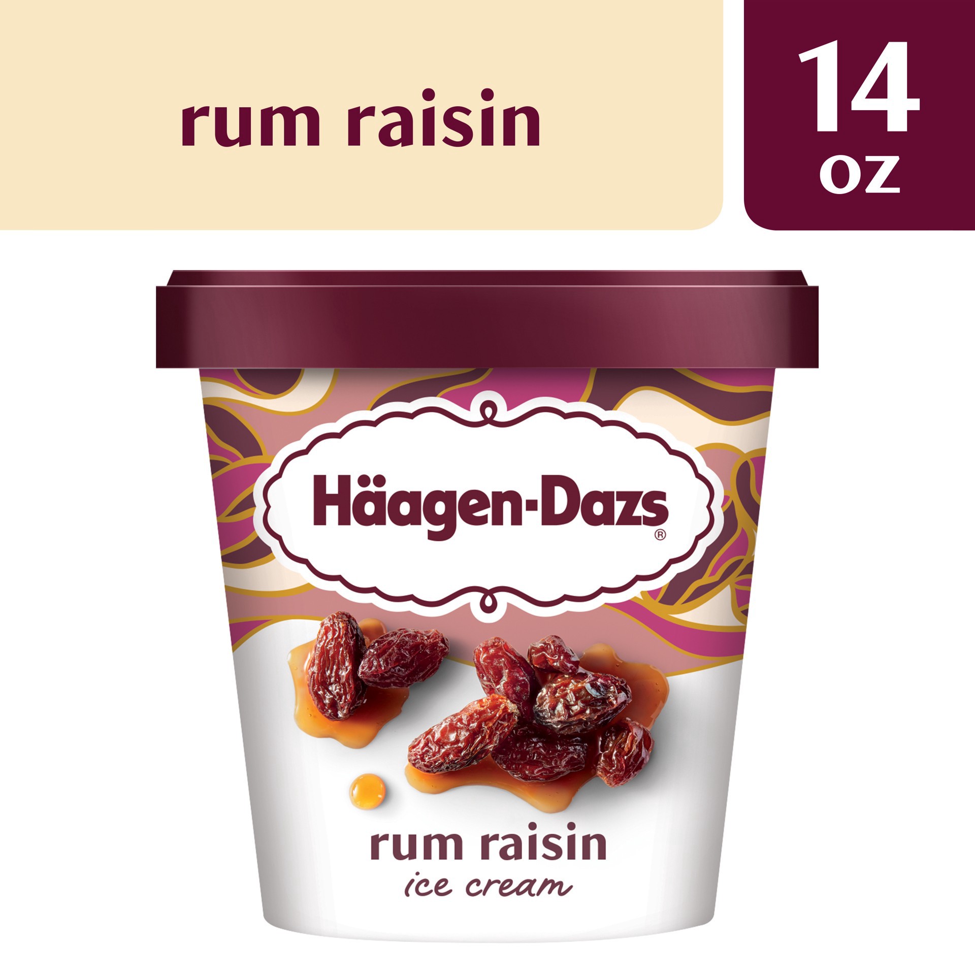 slide 5 of 5, Häagen-Dazs Ice Cream, 14 fl oz