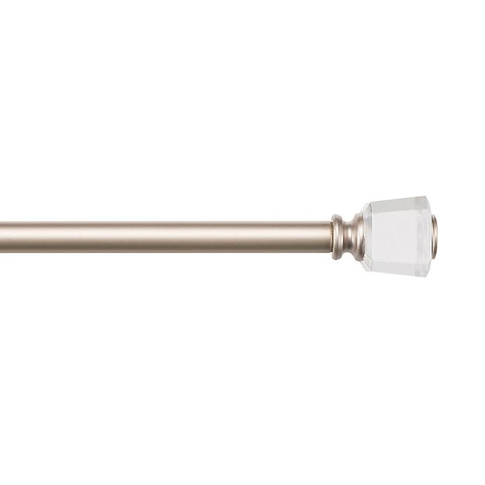 slide 1 of 1, Cambria Casuals Purest 28 to Adjustable Curtain Rod Set - Champagne, 48 in