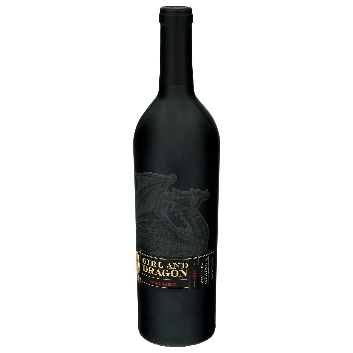 slide 2 of 10, Girl and Dragon Mendoza Argentina Malbec 750 ml, 750 ml