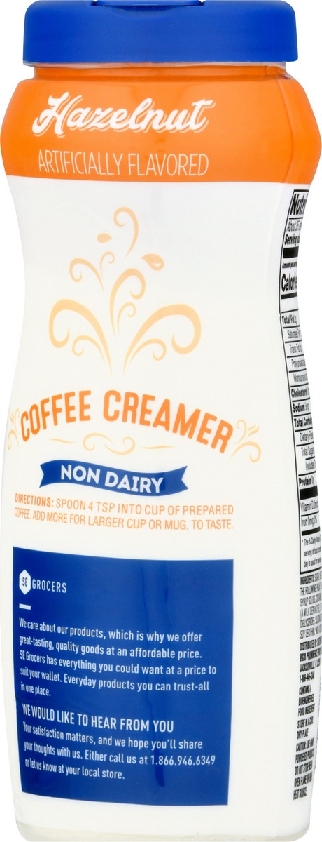 slide 2 of 12, SE Grocers Hazelnut Creamer - 15 oz, 15 oz