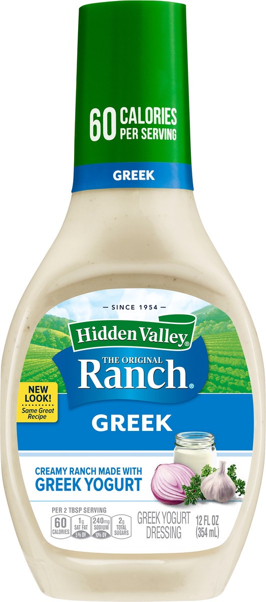 slide 7 of 7, Hidden Valley The Original Ranch Greek Yogurt Dressing 12 fl oz, 12 fl oz