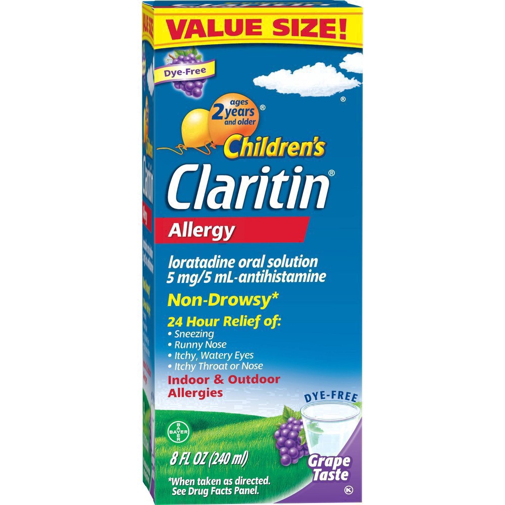 slide 61 of 88, CLARITIN Childrens Syrup Grape 8oz., 1 ct