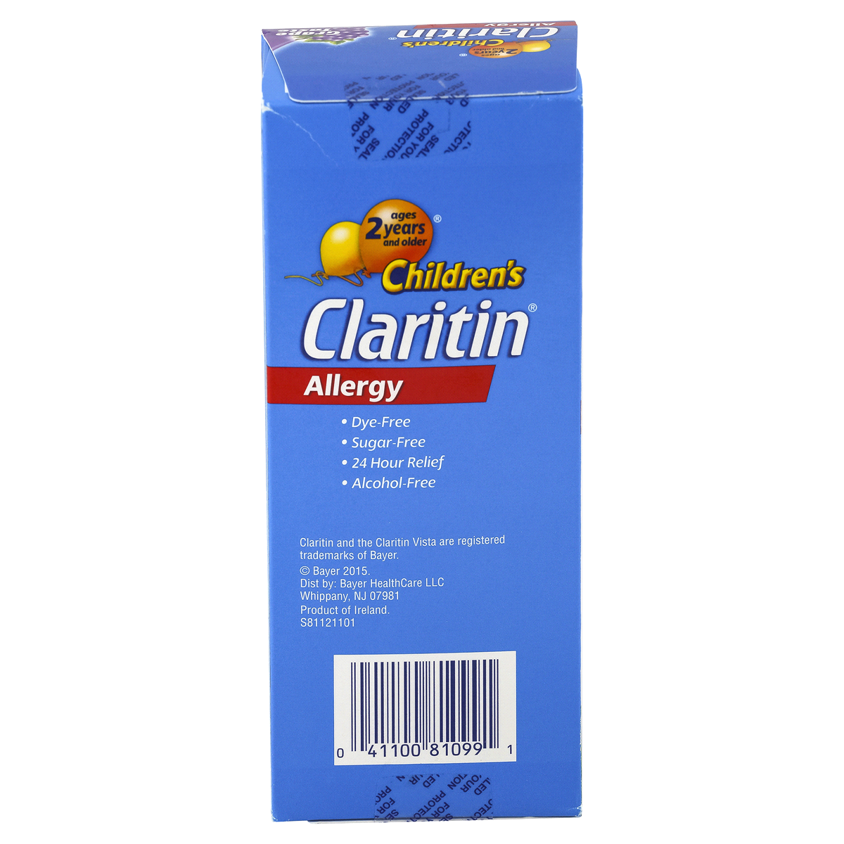 slide 5 of 5, Children's Claritin 24 Hour Non-Drowsy Allergy Relief Grape Liquid Syrup - Loratadine, 8 fl oz