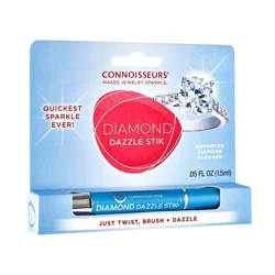 Connoisseurs Diamond Dazzle Stik - Light Blue: Gel Jewelry Cleaner for Gold & Platinum