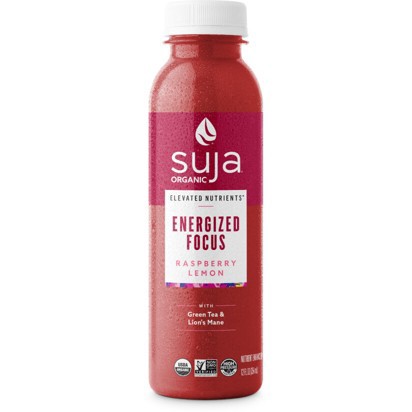 slide 1 of 1, Suja Organic Elevated Nutrients Energized Focus Raspberry Lemon - 12 fl oz, 12 fl oz