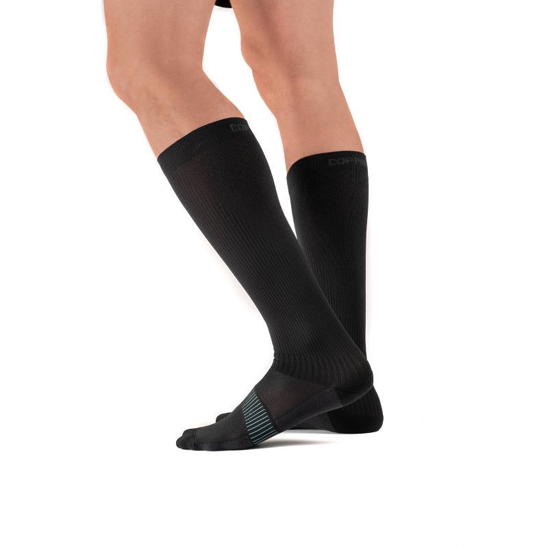 slide 4 of 4, Copper Fit Ice Compression Socks - L/XL, 1 ct