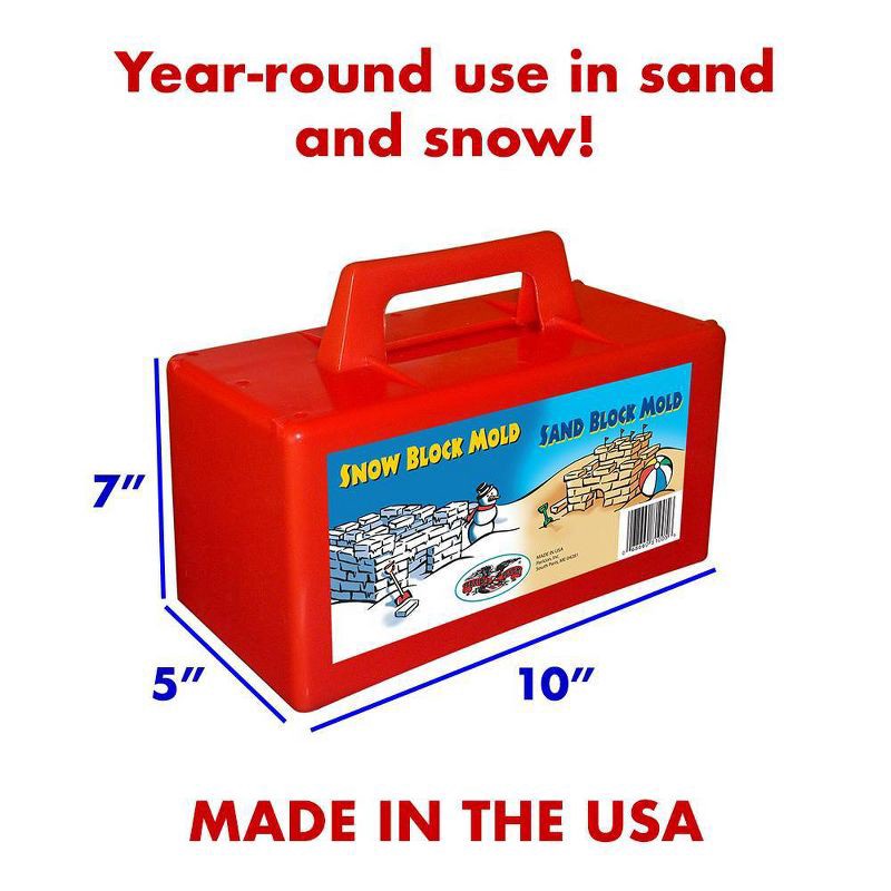 slide 2 of 5, Flexible Flyer Snow Block Maker, 1 ct