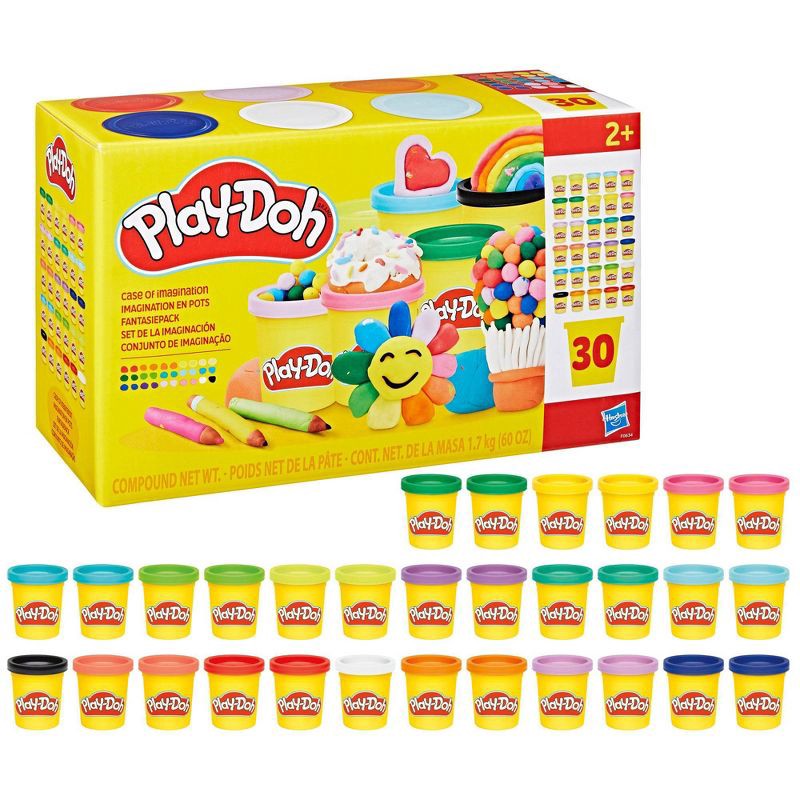 slide 1 of 4, Play-Doh Case of Imagination Multipack - 30pk, Christmas Gifts for Kids', 30 ct