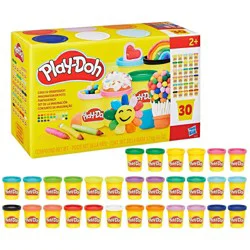 Play-Doh Case of Imagination Multipack - 30pk, Christmas Gifts for Kids'