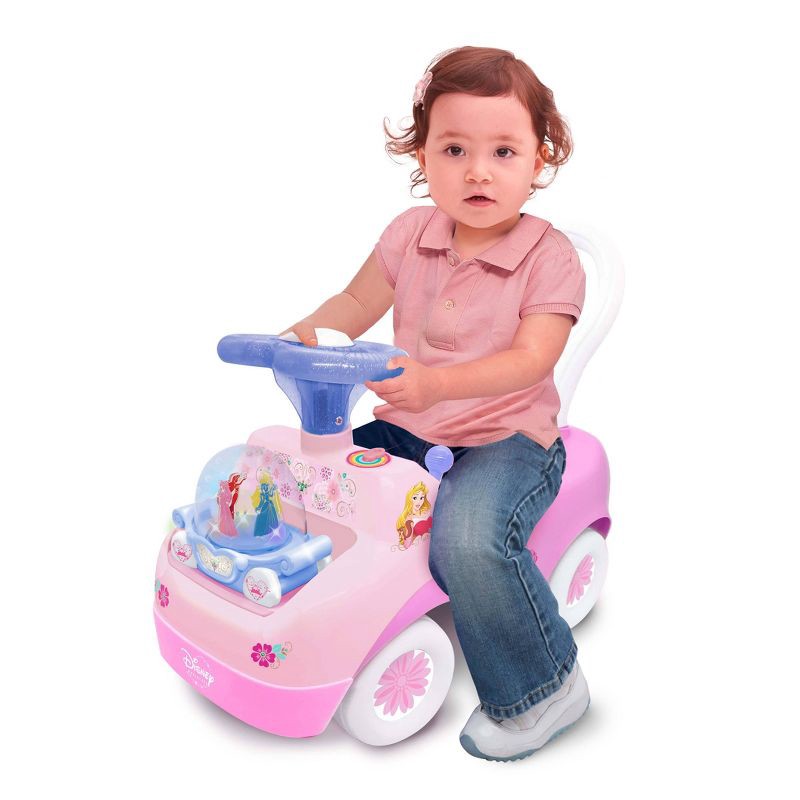 slide 8 of 9, Disney Princess Kiddieland Disney Spark n Glow Princess Carriage Ride-On - Pink, 1 ct