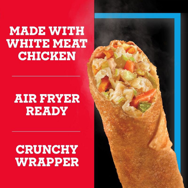 slide 4 of 10, PAGODA Frozen Chicken and Vegetable Egg Rolls - 8ct/22oz, 8 ct; 22 oz