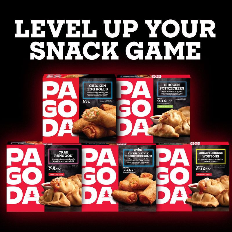 slide 8 of 10, PAGODA Frozen Chicken and Vegetable Egg Rolls - 8ct/22oz, 8 ct; 22 oz