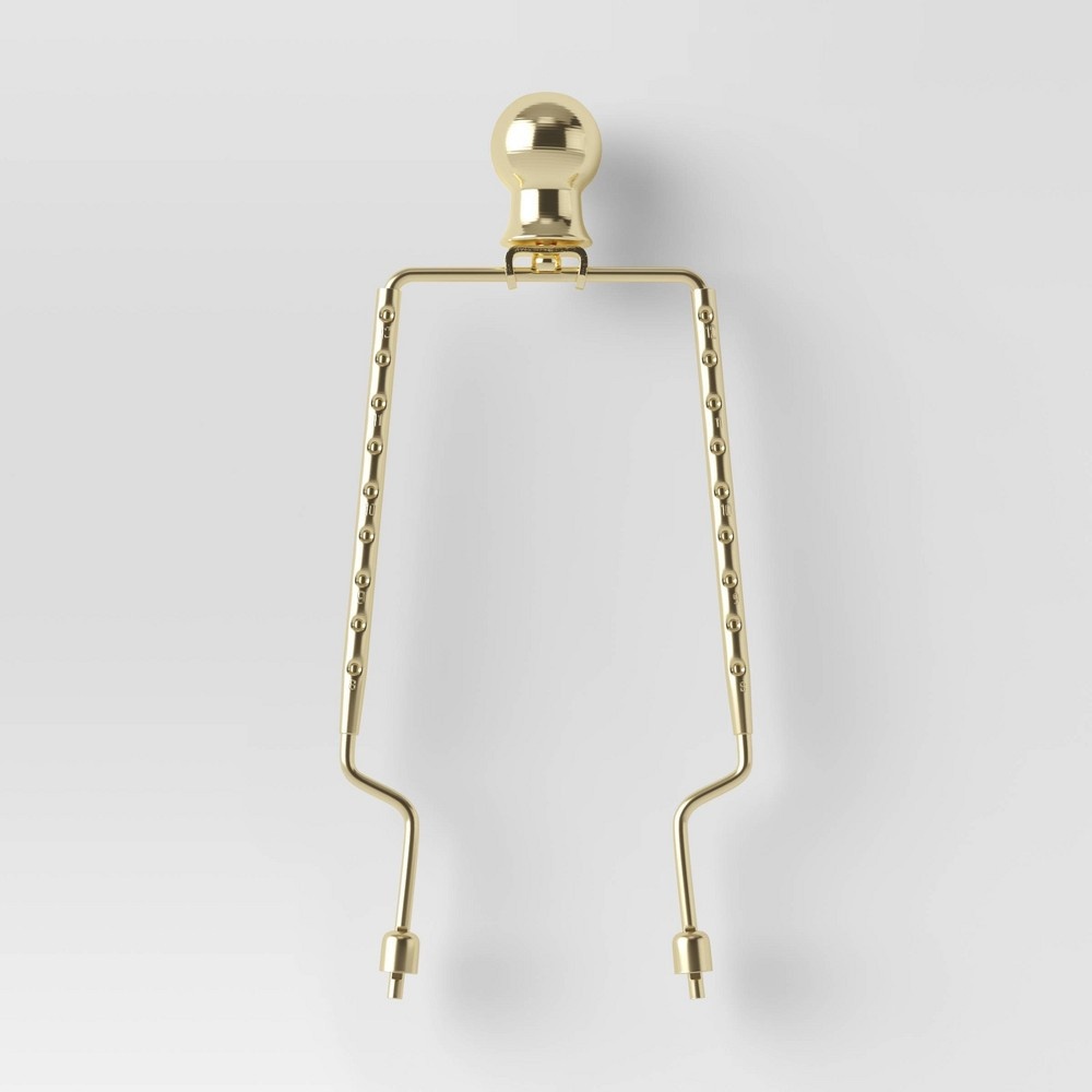 slide 4 of 4, Metal Lamp Harp Brass - Threshold, 1 ct