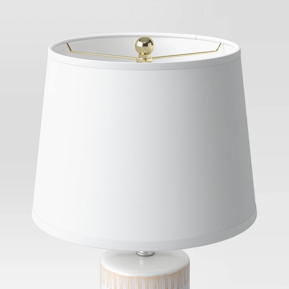 slide 2 of 4, Metal Lamp Harp Brass - Threshold, 1 ct