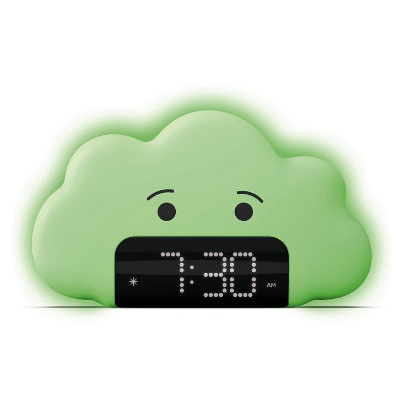 slide 3 of 3, Kids' Wake up Light Alarm Cloud Clock White - Capello: Digital Bedroom Clock, LED Display for Boys, 1 ct
