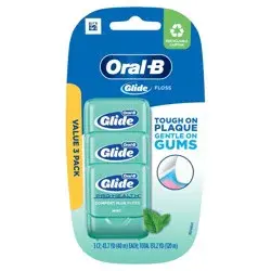 Oral-B Glide Pro-Health Comfort Plus Dental Floss, Extra Soft, 40m, 3 Pack