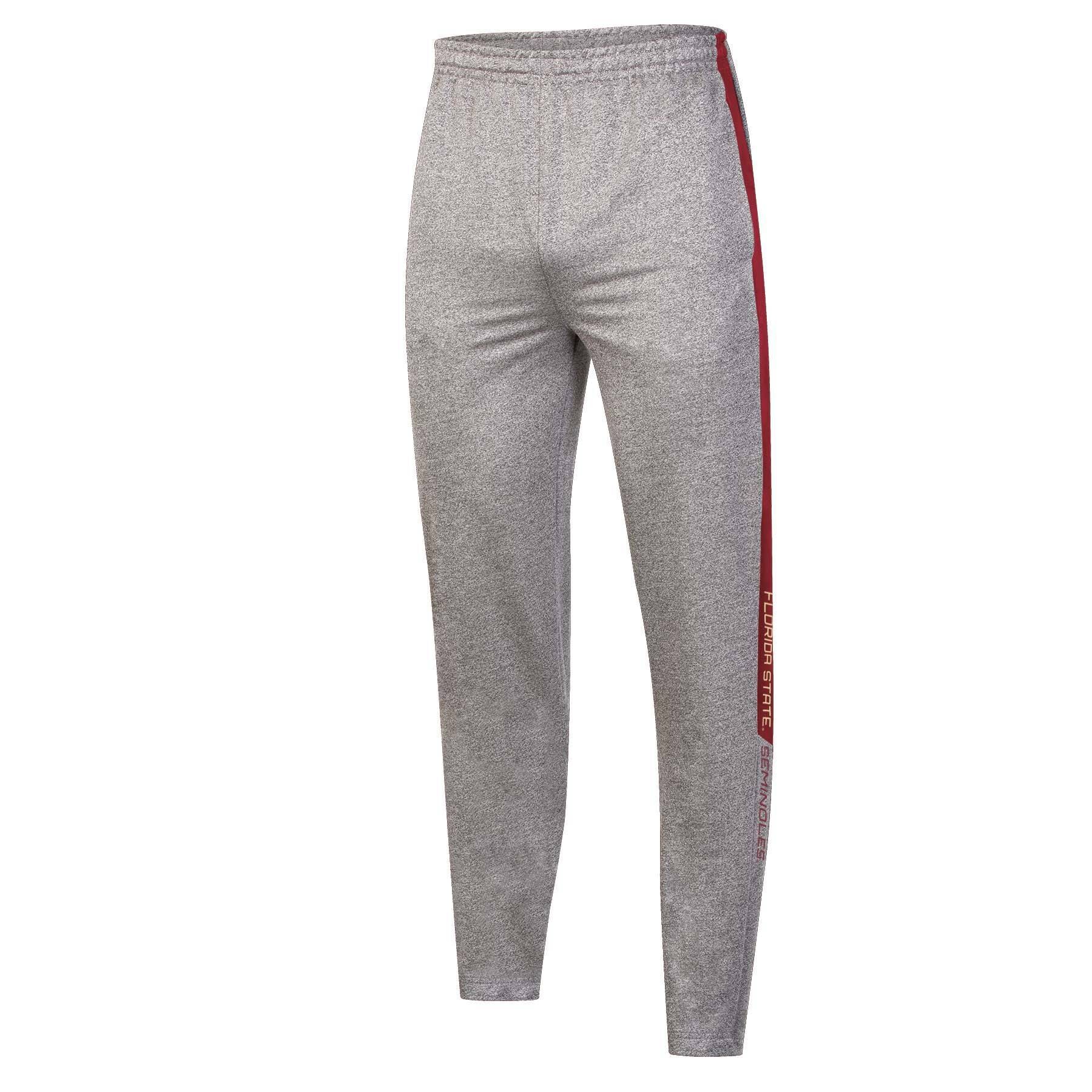 slide 1 of 4, NCAA Florida State Seminoles Men's Gray Athletic Jogger Pants - XL, 1 ct