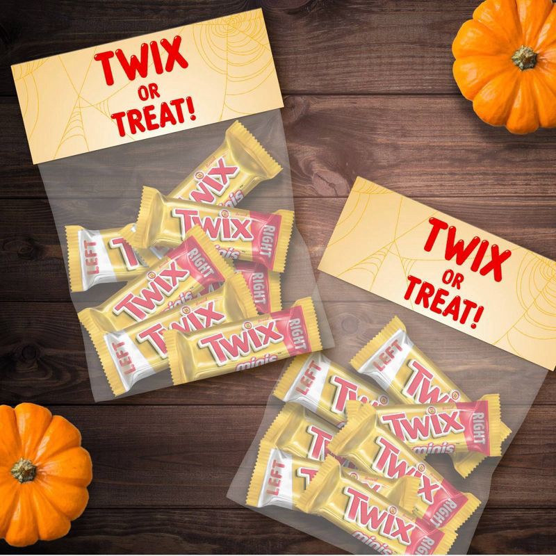 slide 9 of 11, Twix Halloween Chocolate Caramel Cookie Bars Fun Size - 18.28oz, 18.28 oz