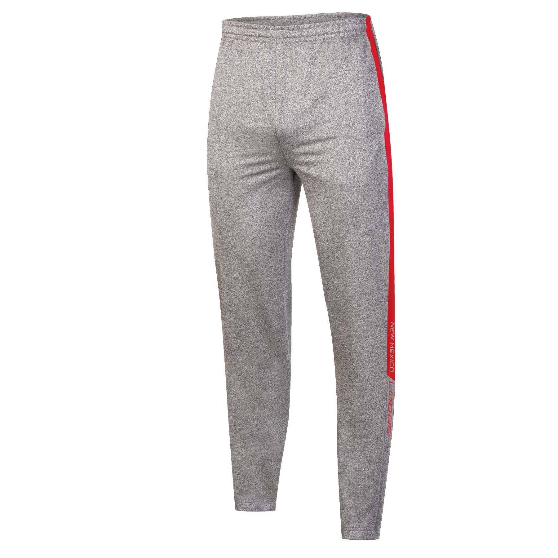 slide 1 of 4, NCAA New Mexico Lobos Men's Gray Athletic Jogger Pants - XL, 1 ct