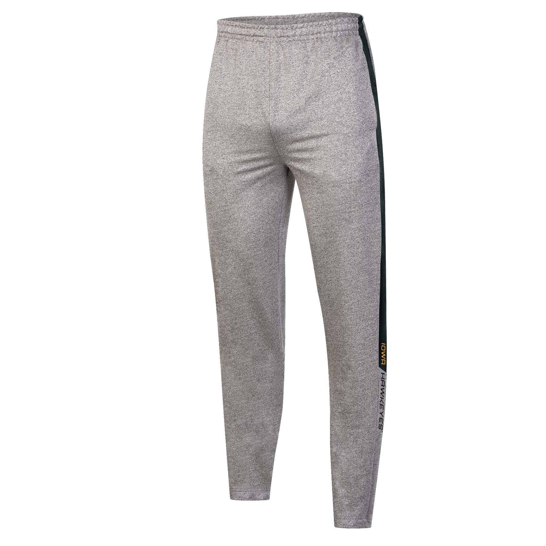 slide 1 of 4, NCAA Iowa Hawkeyes Men's Gray Athletic Jogger Pants - XL, 1 ct