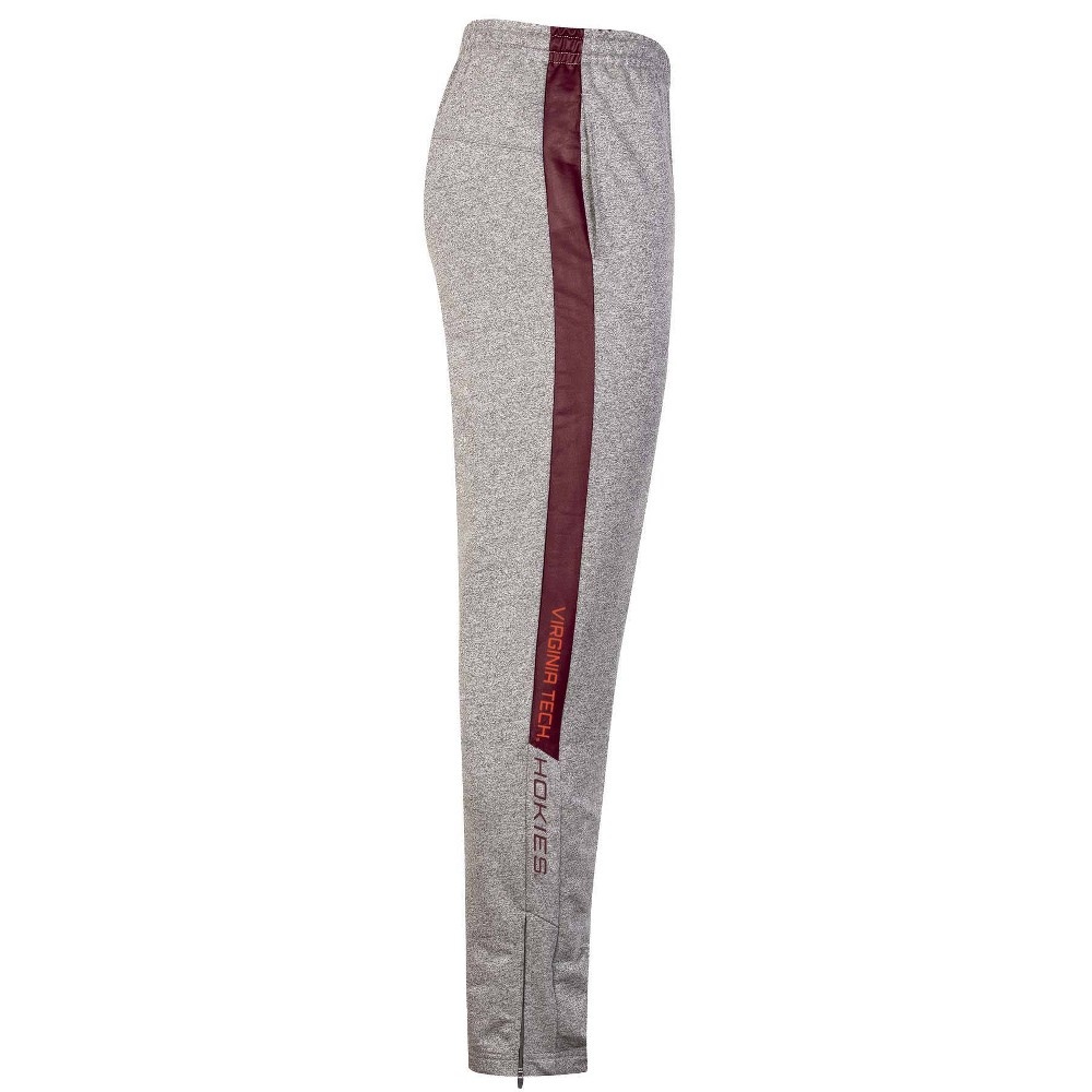 slide 3 of 4, NCAA Virginia Tech Hokies Men's Gray Athletic Jogger Pants - XL, 1 ct