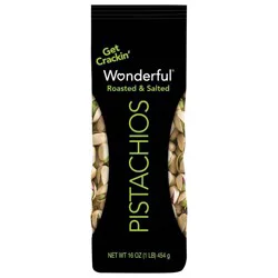 Wonderful Pistachios Roasted & Salted - 16oz