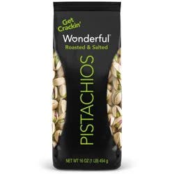 Wonderful Pistachios Roasted & Salted - 16oz