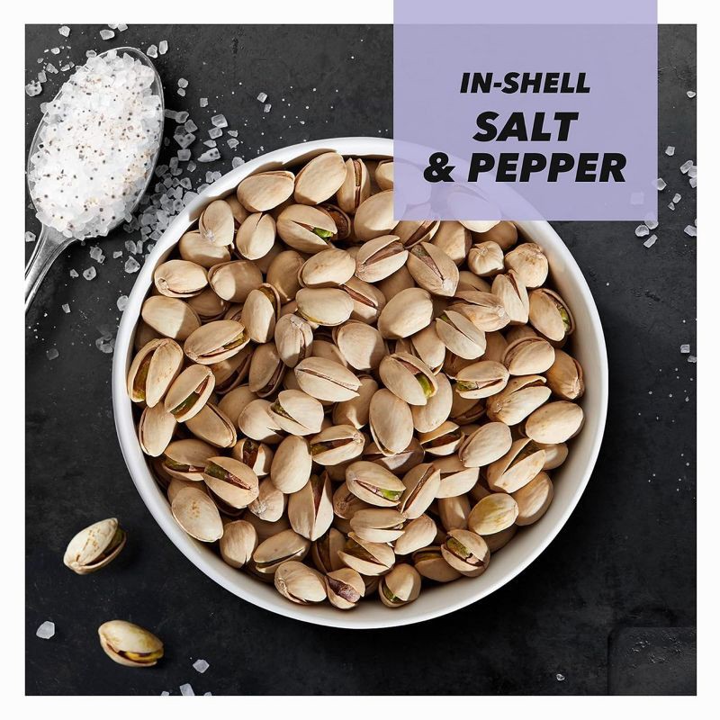 slide 2 of 6, Wonderful Flavored Pistachios Salt & Pepper - 14oz, 14 oz