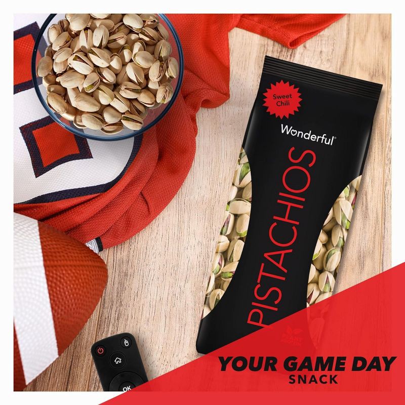 slide 5 of 8, Wonderful Flavored Pistachios Sweet Chili - 14oz, 14 oz